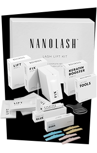 Eyelash lift and lamination kit