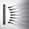 Eyelash conditioner with a lash-shaped symbol on the side