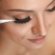 Tweezers used on a model