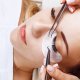 Tweezers used on a model